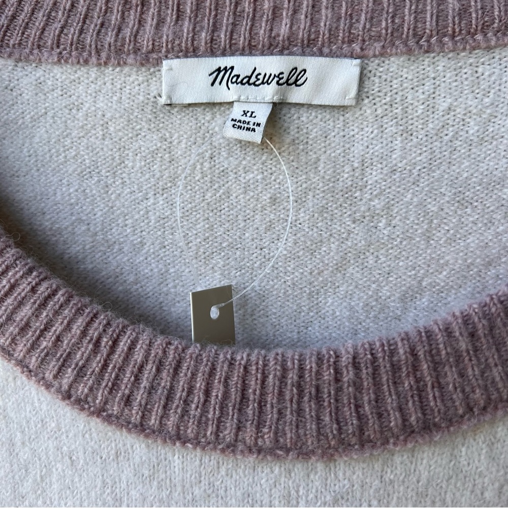 Madewell Allister Pullover Sweater in Coziest Yarn - Picture 3 of 5